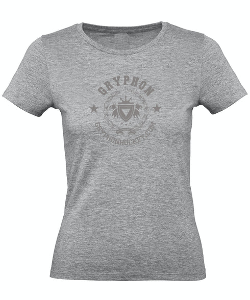 Gryphon Heritage Female T-Shirt - Grey