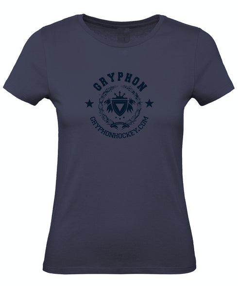 Gryphon Heritage Female T-Shirt - Navy