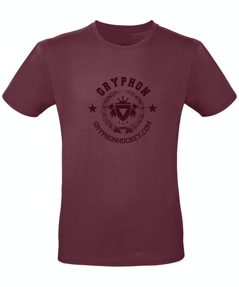 Gryphon Heritage Unisex T-Shirt - Burgundy
